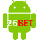Aplicativo 26BETbet para Android