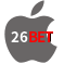 Aplicativo 26BETbet para iOS